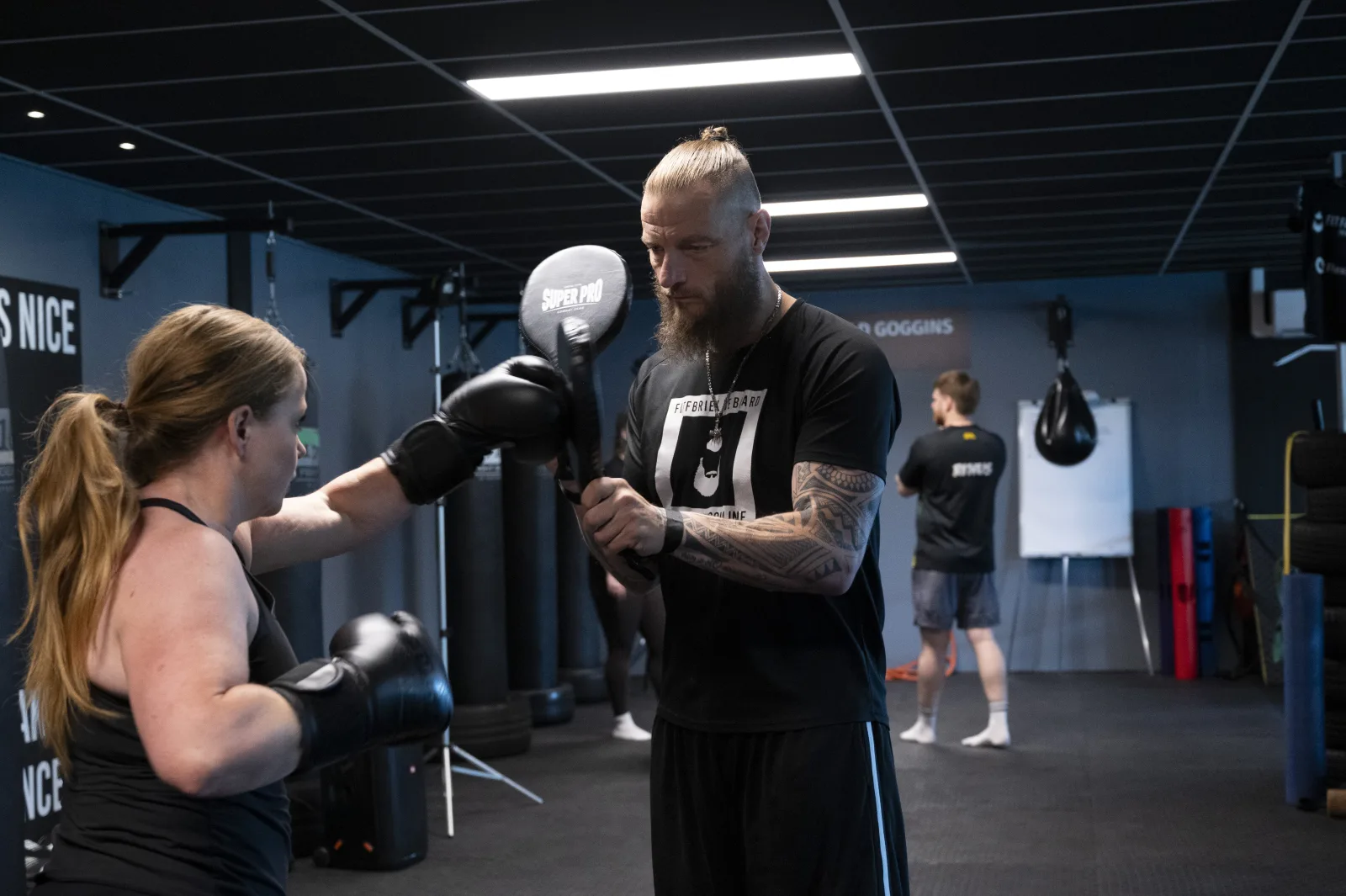 Kickboksen bij Fitfabriek De Baard