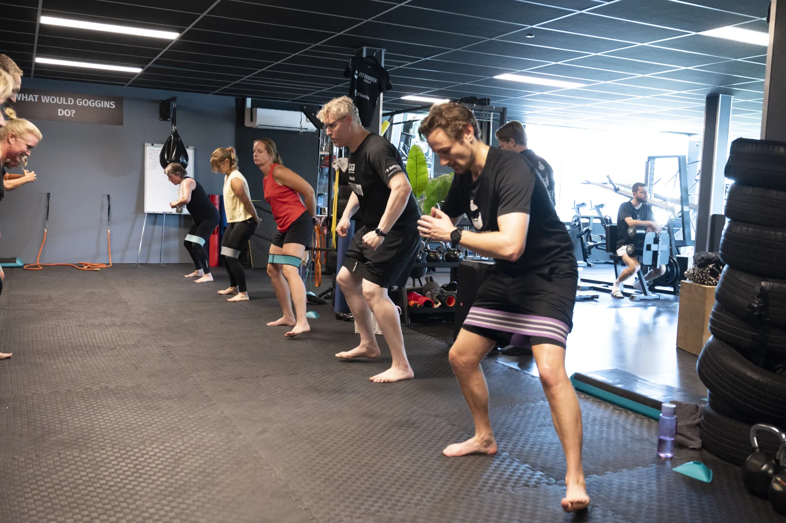 Groepstraining bij Fitfabriek De Baard