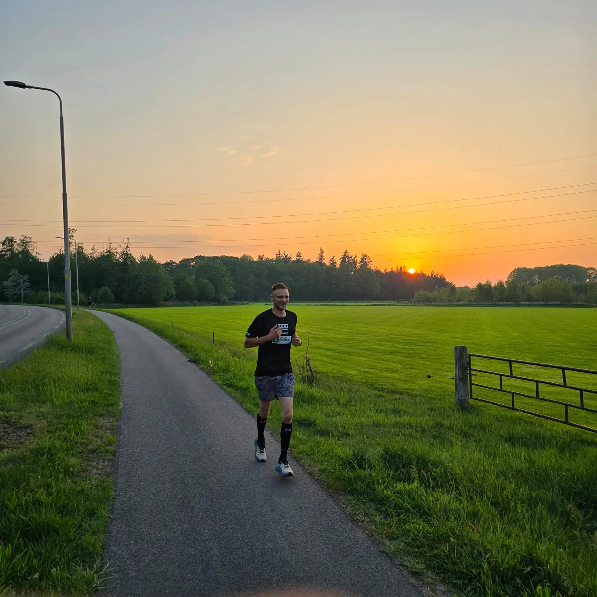 Avondloop langs de velden