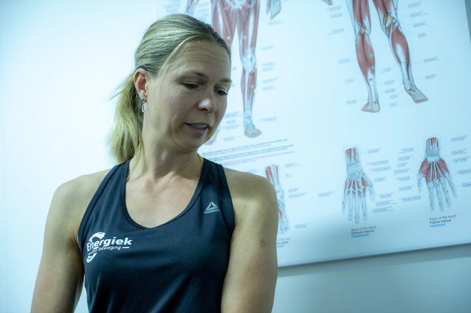 Sylvia Slijkhuis bij Fitfabriek De Baard